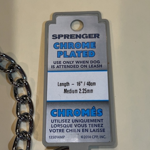 Sprenger Chrome Plated Training Collar - Picture 2 of 3